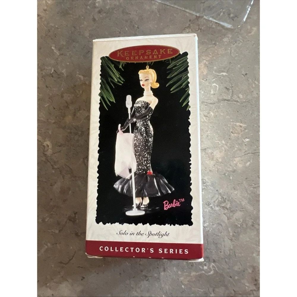 1995 Hallmark Keepsake Solo In The Spotlight Barbie Ornament